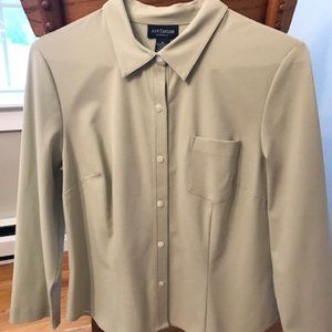 Ann Taylor, Beige Blouse, size 12